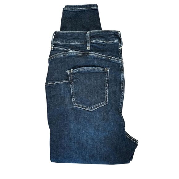 River Island Plus High Waisted Sculpt Skinny Jeans in Dark Wash Sz: 22 - Picture 3 of 5